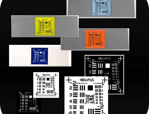 荧光成像测试靶