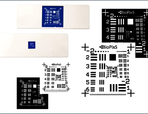 镜面反射成像测试靶